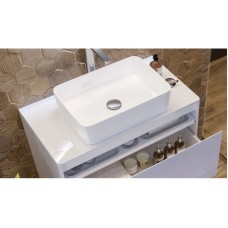 Столешница белый 59,3 см без отверстий Velvex Klaufs StKLA.60.MH-216.616