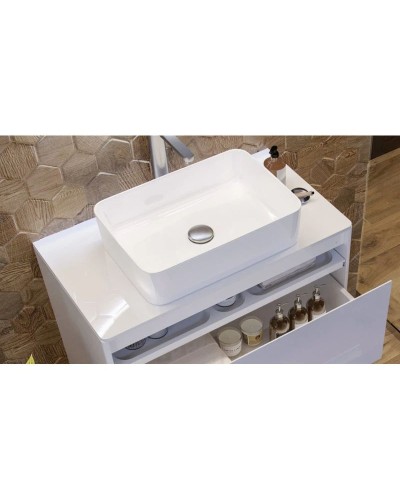 Столешница белый 59,3 см без отверстий Velvex Klaufs StKLA.60.MH-216.616