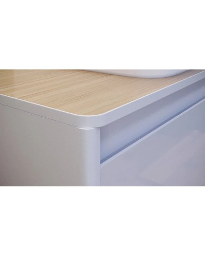 Столешница белый/шатанэ 68,8 см без отверстий Velvex Klaufs StKLA.70.MH-216.617