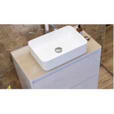 Столешница белый/шатанэ 68,8 см без отверстий Velvex Klaufs StKLA.70.MH-216.617