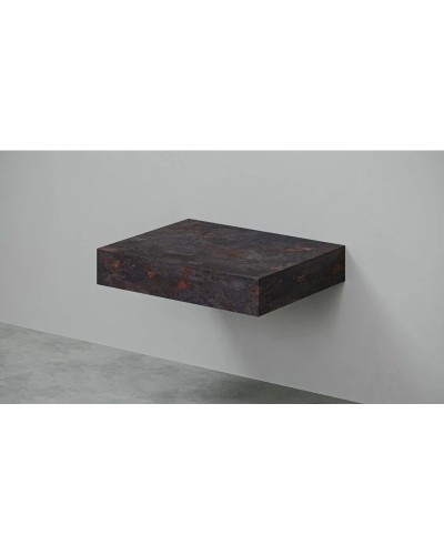 Столешница подземный чугун 60 см без отверстий Velvex Unique Unit st.UNI.60-629