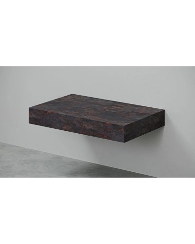 Столешница подземный чугун 80 см без отверстий Velvex Unique Unit st.UNI.80-629