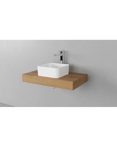 Столешница дуб французский 80 см без отверстий Velvex Unique Unit st.UNI.80-67