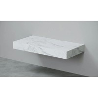 Столешница белый мрамор 100 см без отверстий Velvex Unique Unit st.UNI.100-630