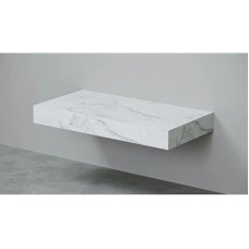 Столешница белый мрамор 100 см без отверстий Velvex Unique Unit st.UNI.100-630