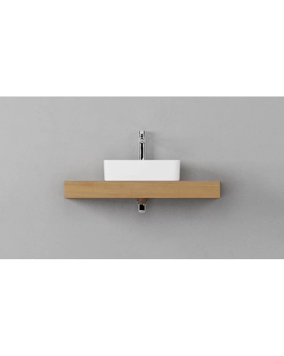 Столешница дуб французский 100 см без отверстий Velvex Unique Unit st.UNI.100-67