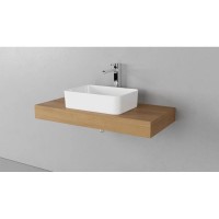 Столешница дуб французский 100 см без отверстий Velvex Unique Unit st.UNI.100-67