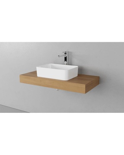 Столешница дуб французский 100 см без отверстий Velvex Unique Unit st.UNI.100-67