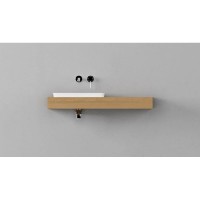 Столешница дуб французский 100 см без отверстий Velvex Unique Unit st.UNI.100-67