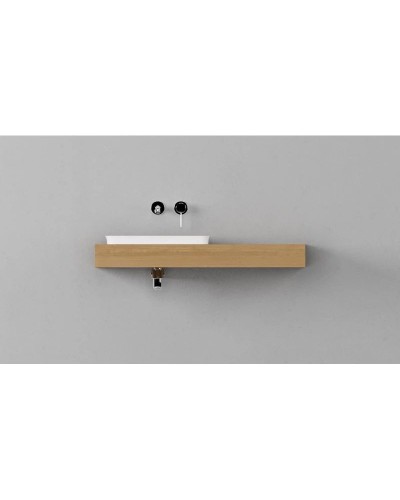 Столешница дуб французский 100 см без отверстий Velvex Unique Unit st.UNI.100-67