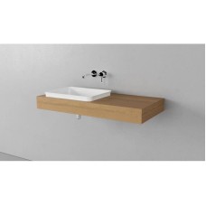 Столешница дуб французский 100 см без отверстий Velvex Unique Unit st.UNI.100-67