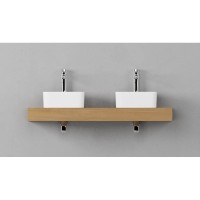 Столешница дуб французский 120 см без отверстий Velvex Unique Unit st.UNI.120-67