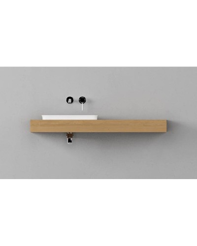 Столешница дуб французский 120 см без отверстий Velvex Unique Unit st.UNI.120-67