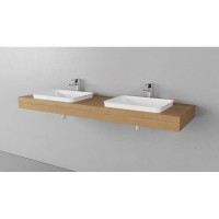 Столешница дуб французский 160 см без отверстий Velvex Unique Unit st.UNI.160-67