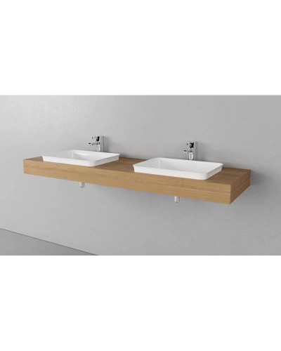 Столешница дуб французский 160 см без отверстий Velvex Unique Unit st.UNI.160-67