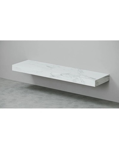 Столешница белый мрамор 190 см без отверстий Velvex Unique Unit st.UNI.190-630