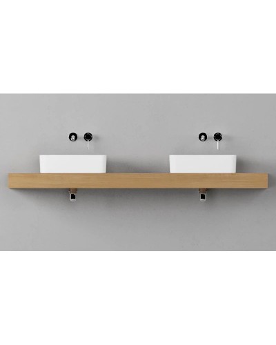 Столешница дуб французский 190 см без отверстий Velvex Unique Unit st.UNI.190-67