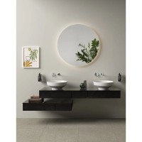 Столешница 120,5 см черный R VitrA Origin 65732