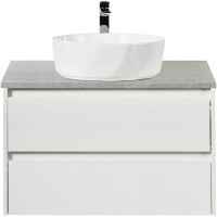 Столешница 80 см Marmo Grigio Lucido Belbagno KEP-80-MGL