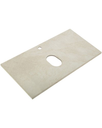 Столешница 80 см Marmo Crema Opaco Belbagno KEP-80-MCO