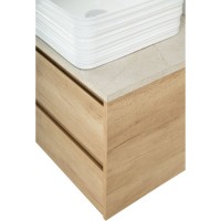 Столешница 80 см Marmo Crema Opaco Belbagno KEP-80-MCO