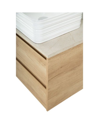 Столешница 80 см Marmo Crema Opaco Belbagno KEP-80-MCO