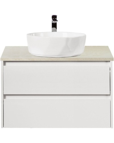 Столешница 80 см Marmo Crema Opaco Belbagno KEP-80-MCO