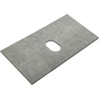 Столешница 80 см Marmo Grigio Lucido Belbagno KEP-80-MGL-W0