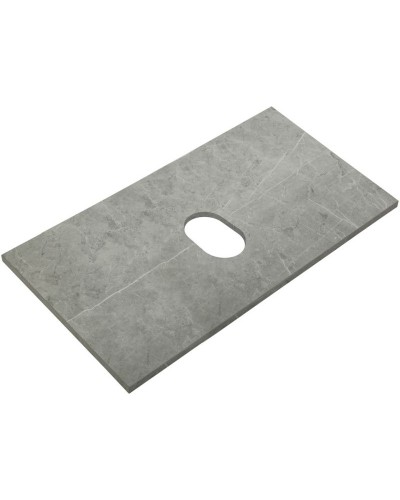 Столешница 80 см Marmo Grigio Lucido Belbagno KEP-80-MGL-W0
