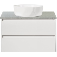 Столешница 80 см Marmo Grigio Lucido Belbagno KEP-80-MGL-W0