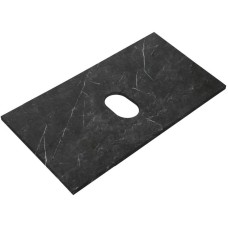 Столешница 80 см Marmo Nero Opaco Belbagno KEP-80-MNO-W0