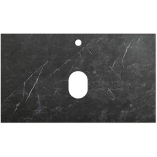 Столешница 80 см Marmo Nero Opaco Belbagno KEP-80-MNO