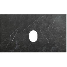 Столешница 80 см Marmo Nero Opaco Belbagno KEP-80-MNO-W0