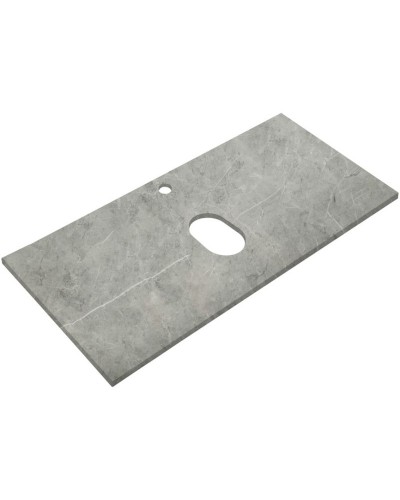 Столешница 90 см Marmo Grigio Lucido Belbagno KEP-90-MGL