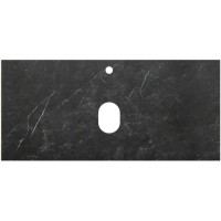Столешница 90 см Marmo Nero Opaco Belbagno KEP-90-MNO