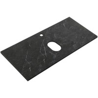 Столешница 90 см Marmo Nero Opaco Belbagno KEP-90-MNO