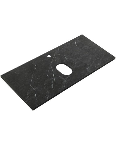 Столешница 90 см Marmo Nero Opaco Belbagno KEP-90-MNO