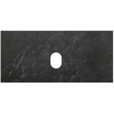 Столешница 90 см Marmo Nero Opaco Belbagno KEP-90-MNO-W0