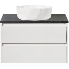 Столешница 90 см Marmo Nero Opaco Belbagno KEP-90-MNO-W0