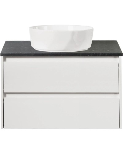 Столешница 90 см Marmo Nero Opaco Belbagno KEP-90-MNO-W0