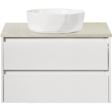 Столешница 90 см Marmo Crema Opaco Belbagno KEP-90-MCO-W0