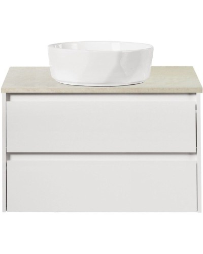 Столешница 90 см Marmo Crema Opaco Belbagno KEP-90-MCO-W0