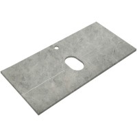 Столешница 100 см Marmo Grigio Lucido Belbagno KEP-100-MGL
