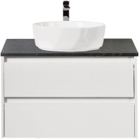 Столешница 100 см Marmo Nero Opaco Belbagno KEP-100-MNO