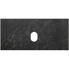 Столешница 100 см Marmo Nero Opaco Belbagno KEP-100-MNO-W0