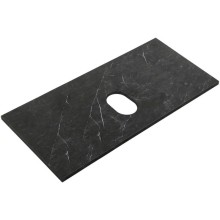 Столешница 100 см Marmo Nero Opaco Belbagno KEP-100-MNO-W0