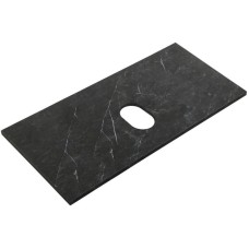 Столешница 100 см Marmo Nero Opaco Belbagno KEP-100-MNO-W0