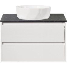 Столешница 100 см Marmo Nero Opaco Belbagno KEP-100-MNO-W0