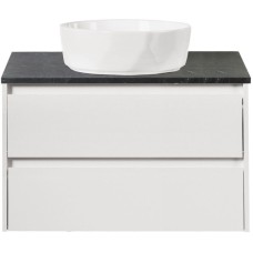 Столешница 100 см Marmo Nero Opaco Belbagno KEP-100-MNO-W0