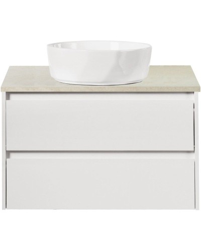 Столешница 100 см Marmo Crema Opaco Belbagno KEP-100-MCO-W0